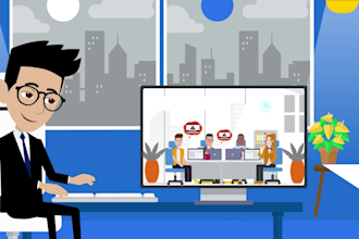 create engaging 2d animated e learning and training videos