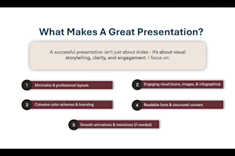 design a modern company profile powerpoint presentation