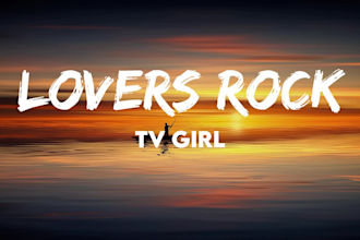 create your animated lyrics music video for youtube and more