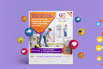 design attractive fb cover, web banner, social media design