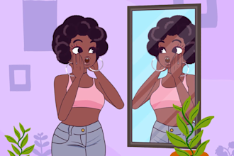 create 2d animation video and explainer video