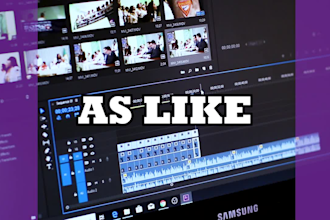 do professional video editing, youtube video editing