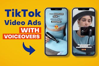 create tik tok video ads and ugc tiktok ads