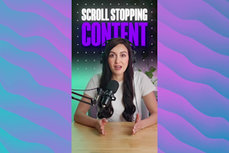 create ugc podcast reel or short for youtube instagram tiktok