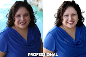 do model headshot retouching