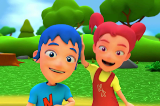 do 3d kids animation video kids nursery rhyme 3d cartoon animation 3d animation