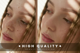 do professional skin and beauty retouching for your videos