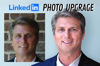 retouch your headshot photo for linkedin CV and social media
