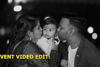 creative happy birthday video greetings on your demand