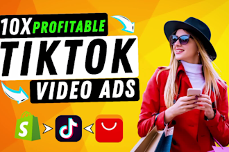 creat viral tik tok video ads,tiktok ads,short ads,facebook video ads