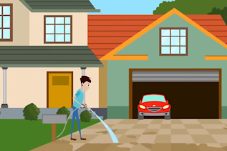 make pressure or power washing and soft washing promo video