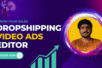 make dropshipping tiktok ad video and other social media