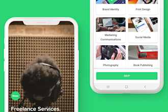 create dynamic app promo video