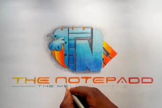 do a speed time lapse drawing your logo animation video