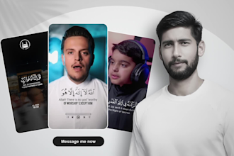 edit islamic quran video tiktok, instagram reels, shorts