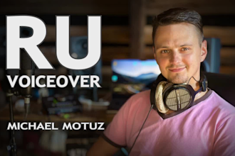 record professional voice over in russian