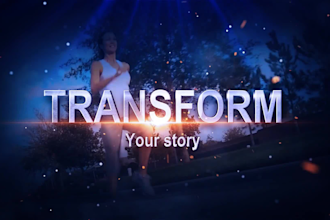 create an epic cinematic book trailer video for your book