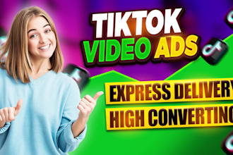 create viral tik tok video ads, dropshipping facebook ads creatives