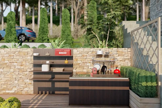 design landscape for backyard, front yard, patio, or garden