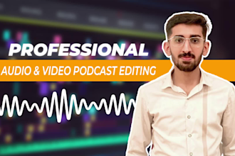 do podcast video editing