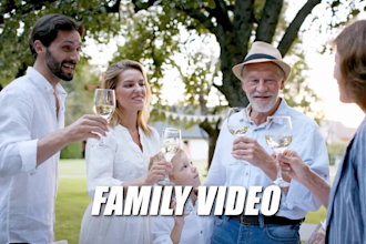 do family, wedding, travel and youtube video