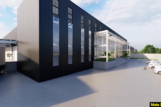 create realistic 3d warehouse factory and industrial plant walkthrough animation