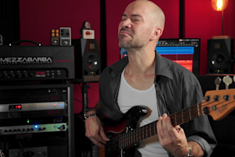 record pro bass guitar tracks and be your bass player