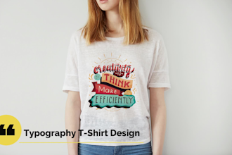 do custom graphic typography t shirt design