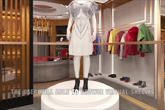 build 3d virtual store metaverse website with wordpress, shopify, wix or custom