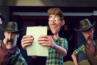 create 3d character animation 3d cartoon animation 3d character modeling for you