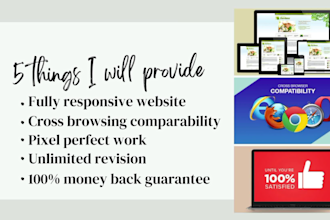 convert figma to html psd to html xd to html bootstrap 5 responsive