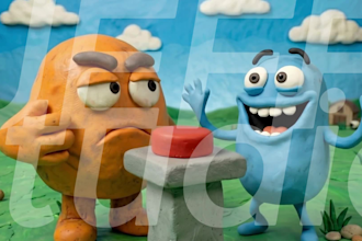 modern polished 3d ai claymation video animation ai claymation for brands