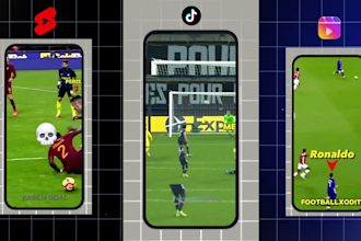 edit viral football videos youtube shorts , reels, tiktok,