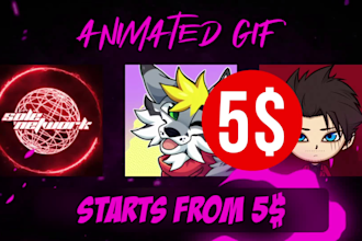 make an animated gif for discord pfp server icon twitch