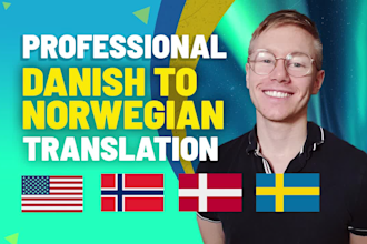 do professional danish and norwegian translation