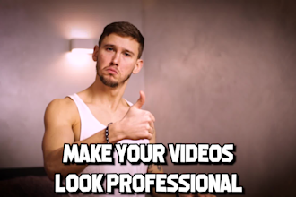 do engaging, funny, fast paced youtube video editing