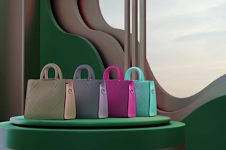 3d bag animation 3d luggage animation 3d fashion bag 3d handbag 3dproduct design