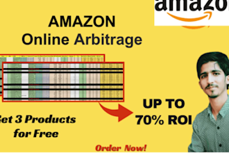 do amazon online arbitrage product research