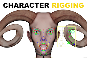 do 3d rigging in maya or blender