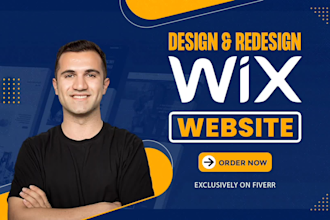 wix website design or wix website redesign