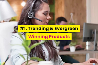 find winning products for shopify dropshipping, product research, video ads