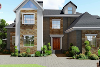 do 3d exterior landscape design, visualization rendering animation by architect