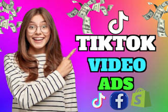 create viral tik tok video ads, dropshipping facebook ads creatives