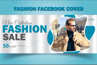 create header, facebook page or fb cover design