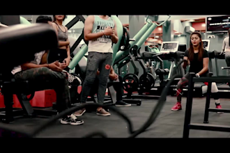 edit gym, fitness, sports, workout promo video ads