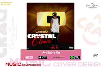 create music digital cover design