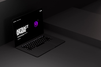 design 3d animated modern website landing page in webflow