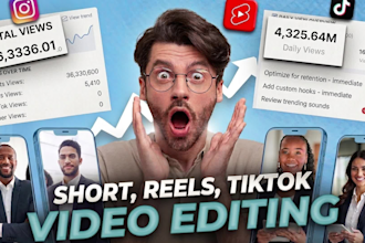 create captivating social media short videos