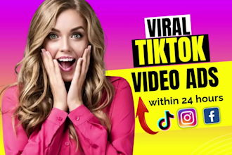 create viral tiktok video ads, tik tok ad, tik tok video ad