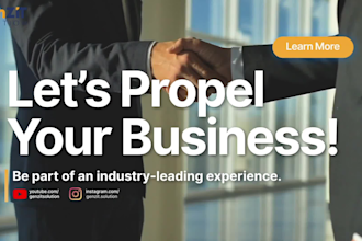 create a live action explainer video promo for your business, brand or product
